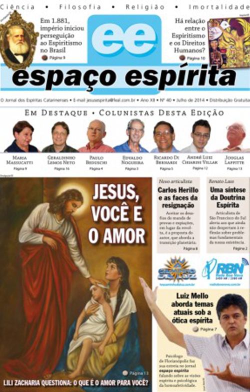 Jornal Espaço Espírita 40 - Julho 2014